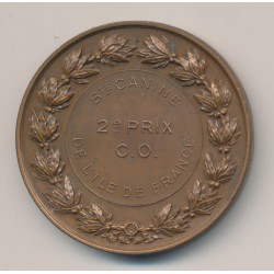 Médaille - Société canine Ile de France - 2e prix - bronze - Brenet 2