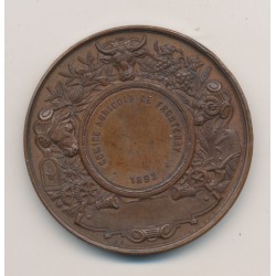 Médaille - Comice agricole de Frontenay - 1892 - bronze - A.Desaide 2
