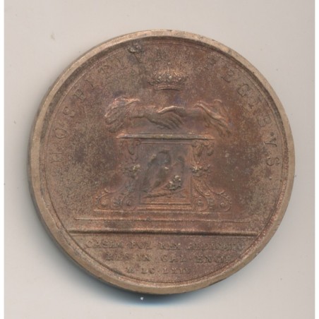 Médaille - Louis XIV - 1669 - bronze