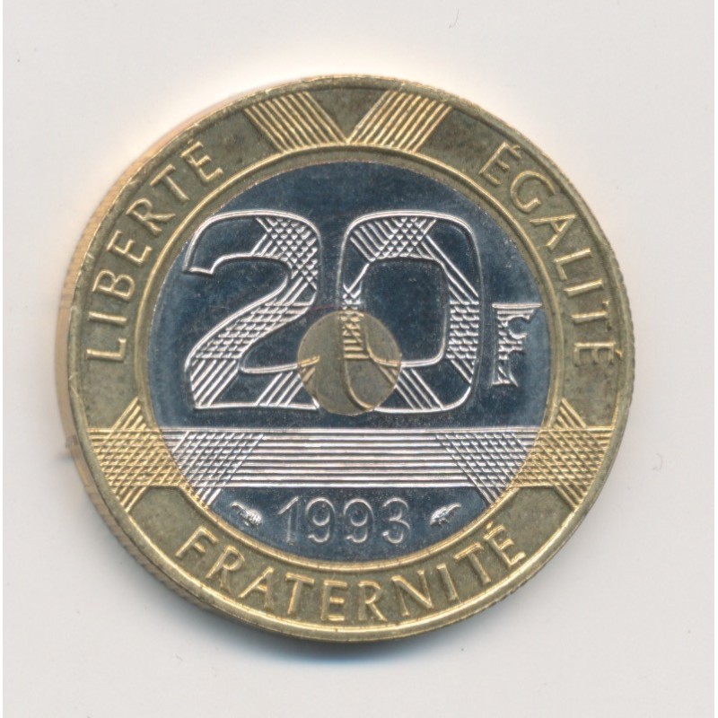 20 Francs Mont st michel - 1993