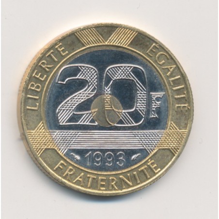 20 Francs Mont st michel - 1993