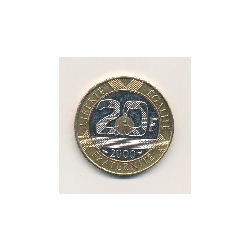 20 Francs Mont st michel - 2000