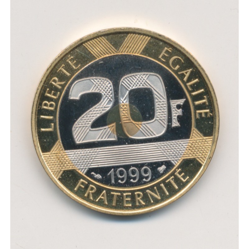 20 Francs Mont st michel - 1999 - Belle épreuve