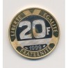 20 Francs Mont st michel - 1999 - Belle épreuve
