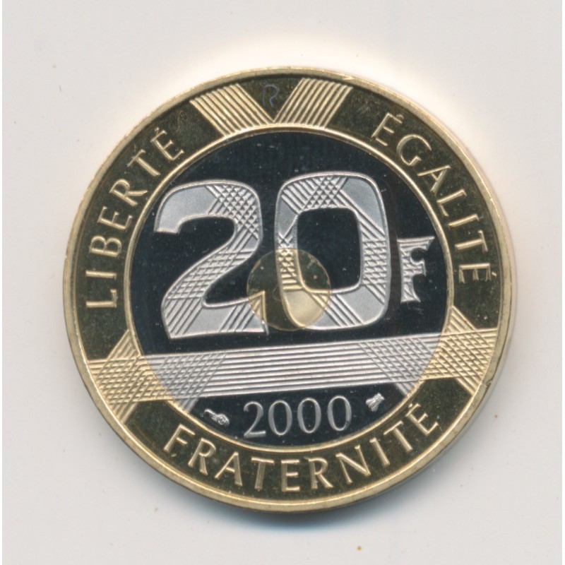 20 Francs Mont st michel - 2000 - Belle épreuve