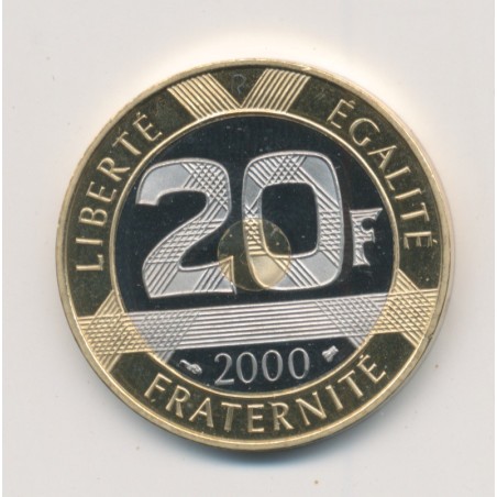 20 Francs Mont st michel - 2000 - Belle épreuve