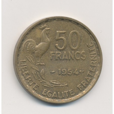 50 Francs Guiraud - 1954