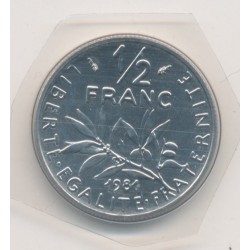 50 Centimes Semeuse - 1981