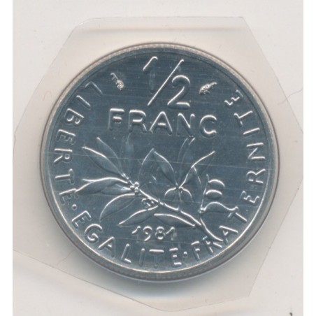 50 Centimes Semeuse - 1981