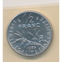 50 Centimes Semeuse - 1986