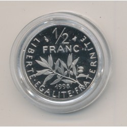 50 Centimes Semeuse - 1998 - Belle épreuve