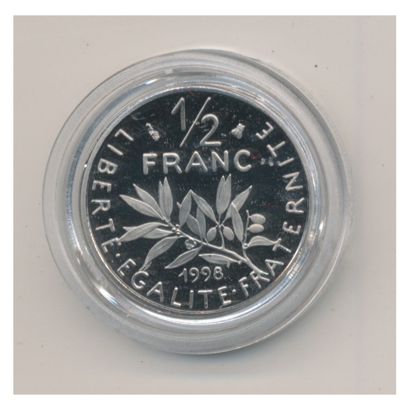50 Centimes Semeuse - 1998 - Belle épreuve