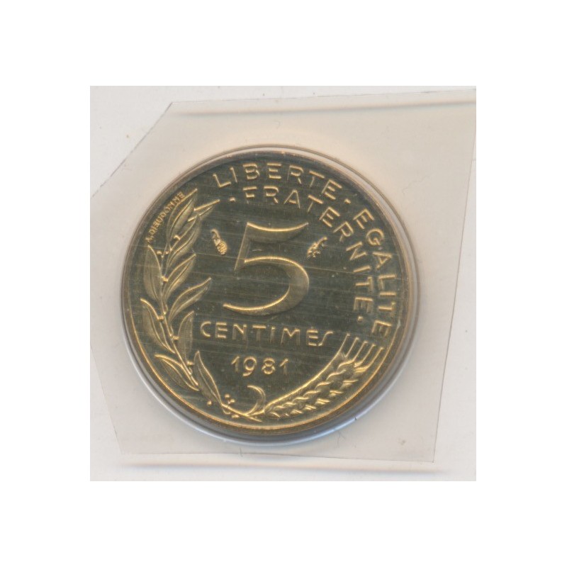 5 Centimes Marianne - 1981