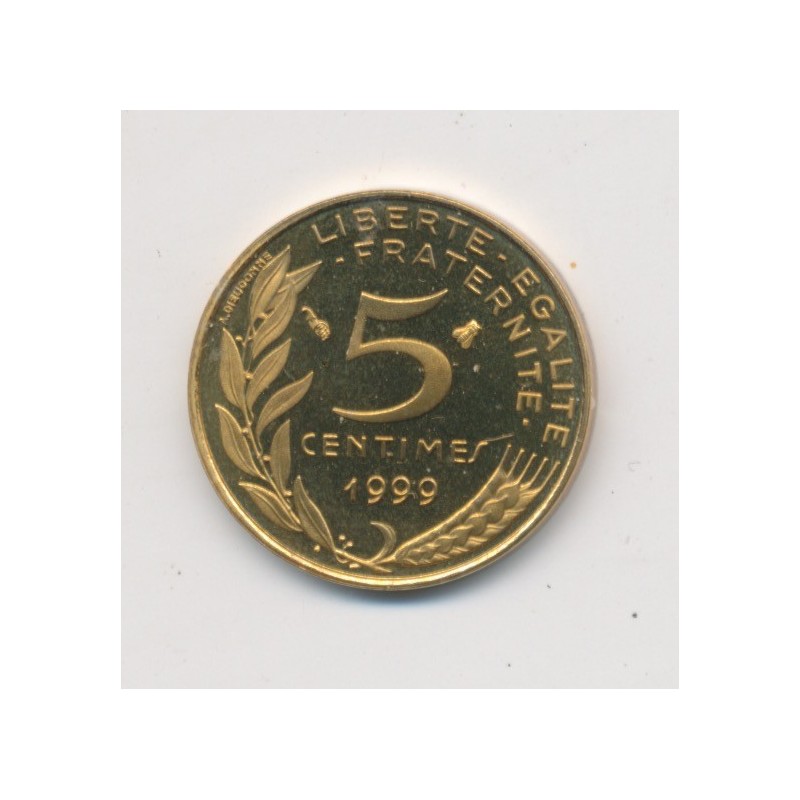 5 Centimes Marianne - 1999 - Belle épreuve