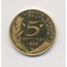 5 Centimes Marianne - 1999 - Belle épreuve