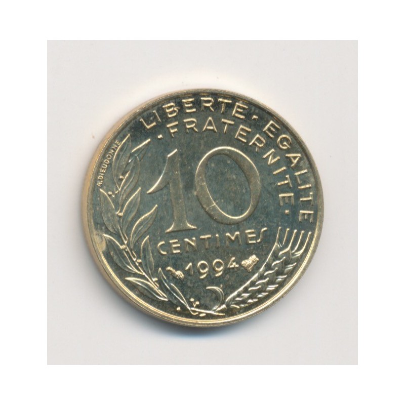 10 Centimes Marianne - 1994 - abeille
