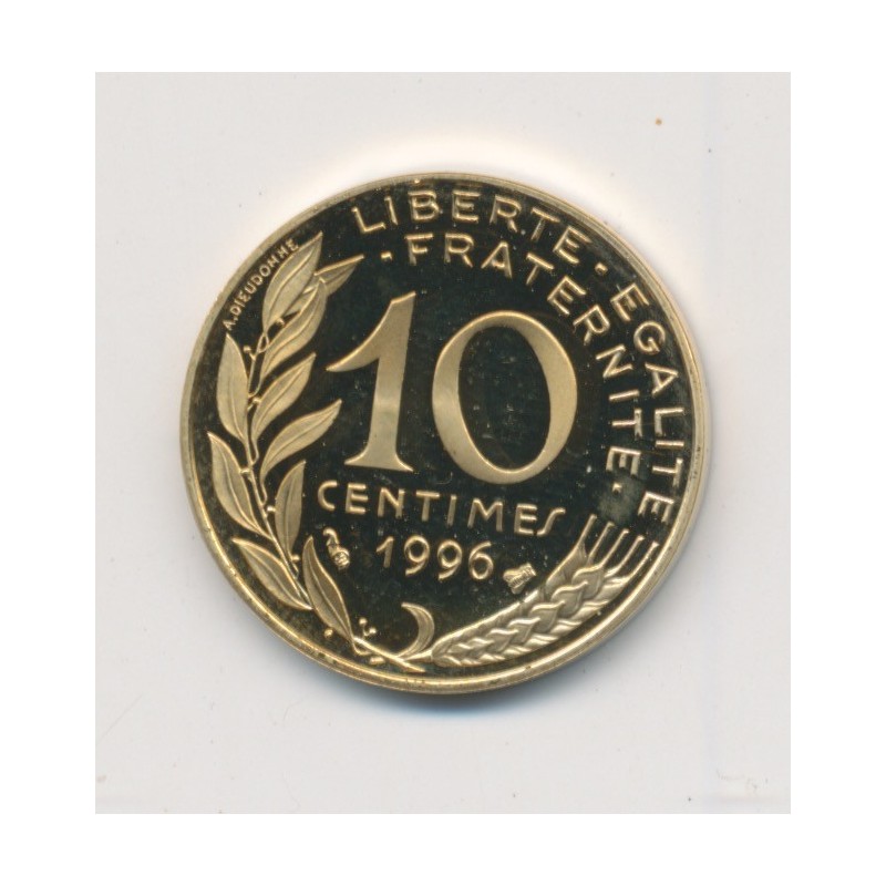 10 Centimes Marianne - 1996 - Belle épreuve
