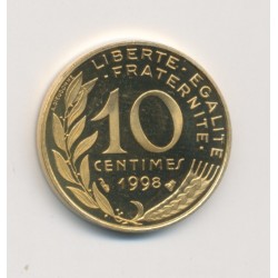 10 Centimes Marianne - 1998 - Belle épreuve