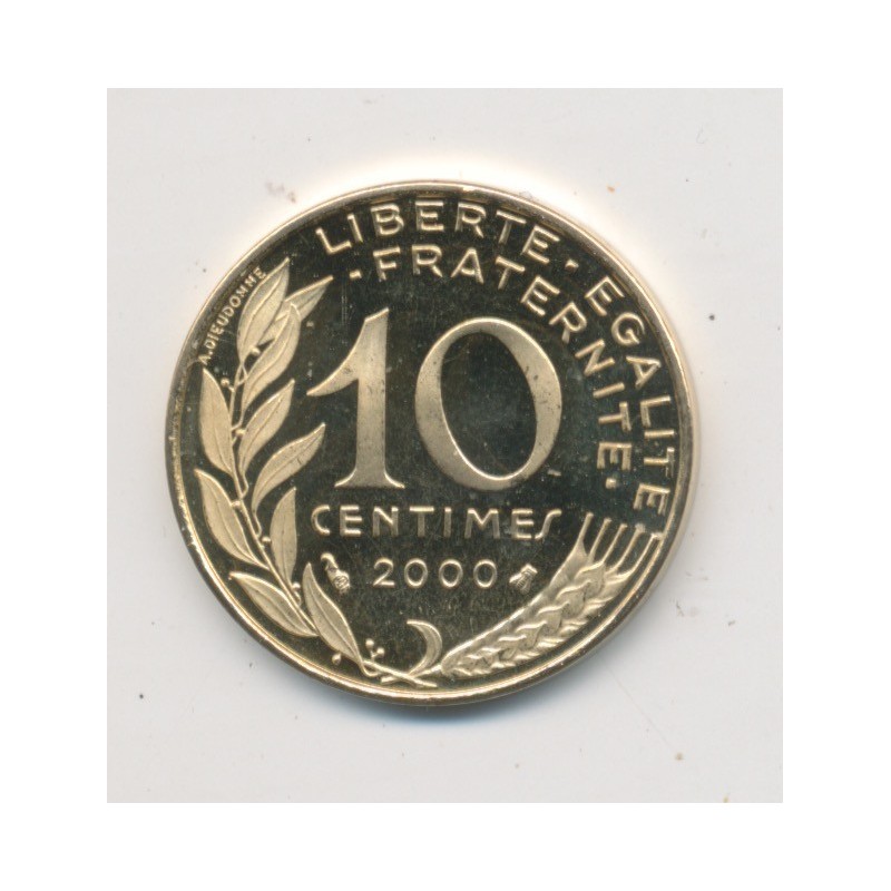 10 Centimes Marianne - 2000 - Belle épreuve