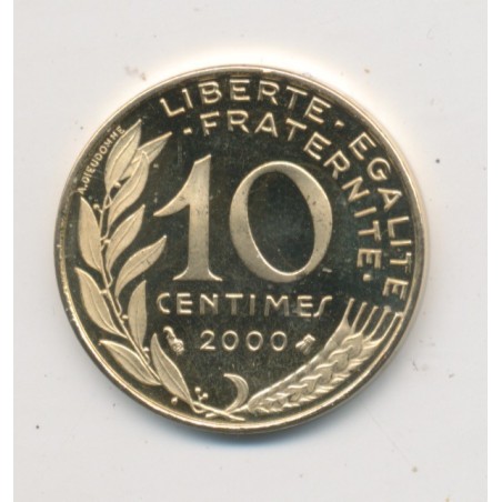 10 Centimes Marianne - 2000 - Belle épreuve