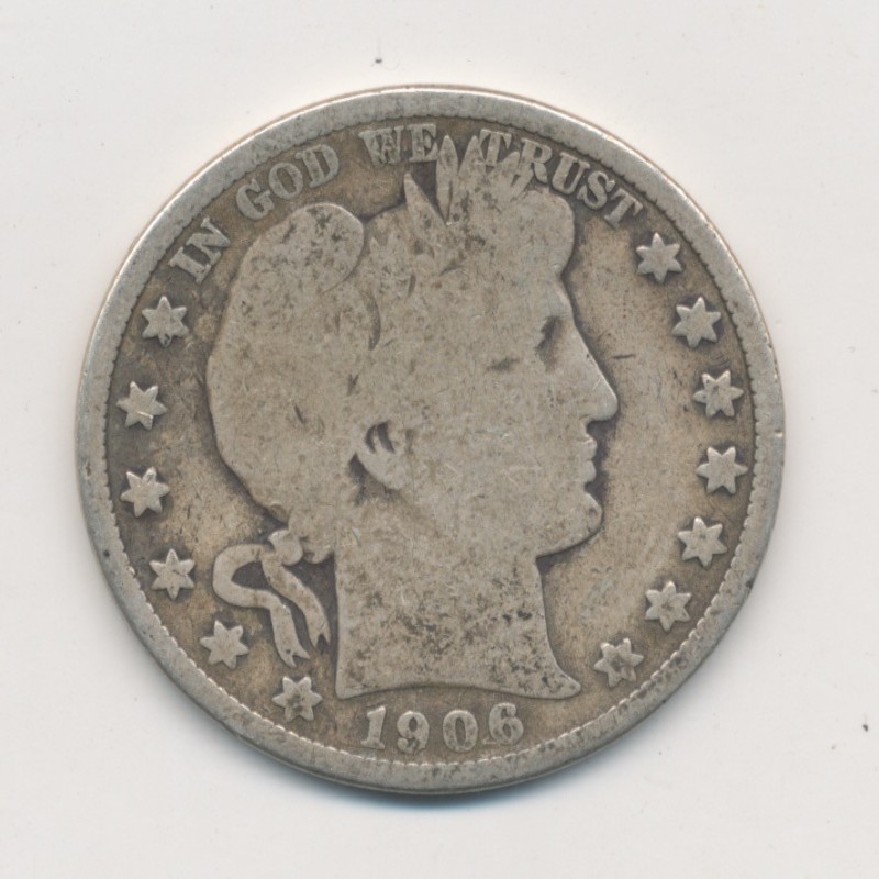 Etats-Unis - 1/2 Dollar - 1906
