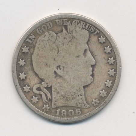 Etats-Unis - 1/2 Dollar - 1906