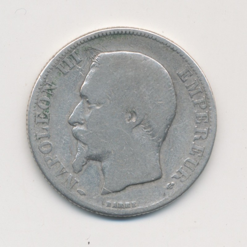 Napoléon III - Tête nue - 2 Francs - 1857 A Paris