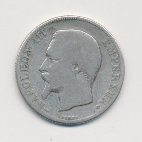 Napoléon III - Tête nue - 2 Francs - 1857 A Paris
