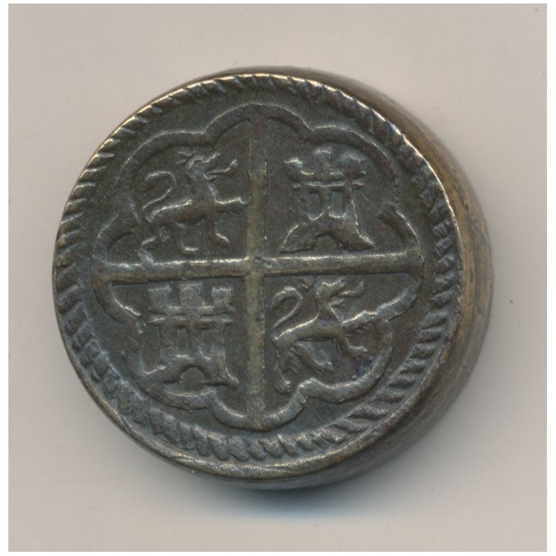 Poids monétaire - 8 Reales 7 grana - Armes de l'Espagne