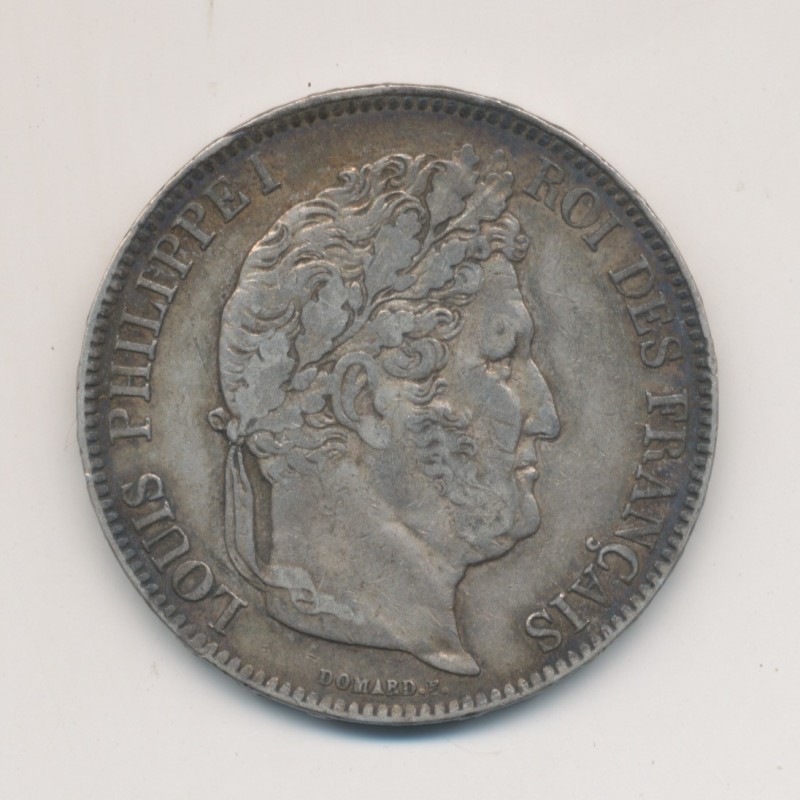 5 Francs Louis philippe I - 1834 T Nantes - Tranche en relief