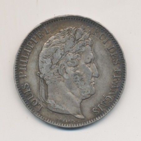 5 Francs Louis philippe I - 1834 T Nantes - Tranche en relief