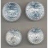 Canada - Coffret 4 Monnaies - Jeux Olympiques Montréal 1976 - argent