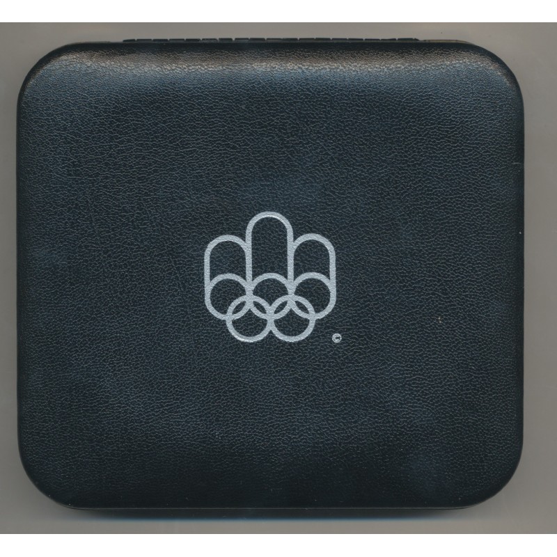 Canada - Coffret 4 Monnaies - Jeux Olympiques Montréal 1976 - argent