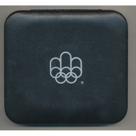 Canada - Coffret 4 Monnaies - Jeux Olympiques Montréal 1976 - argent