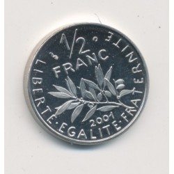 50 Centimes Semeuse - 2001 - Belle épreuve