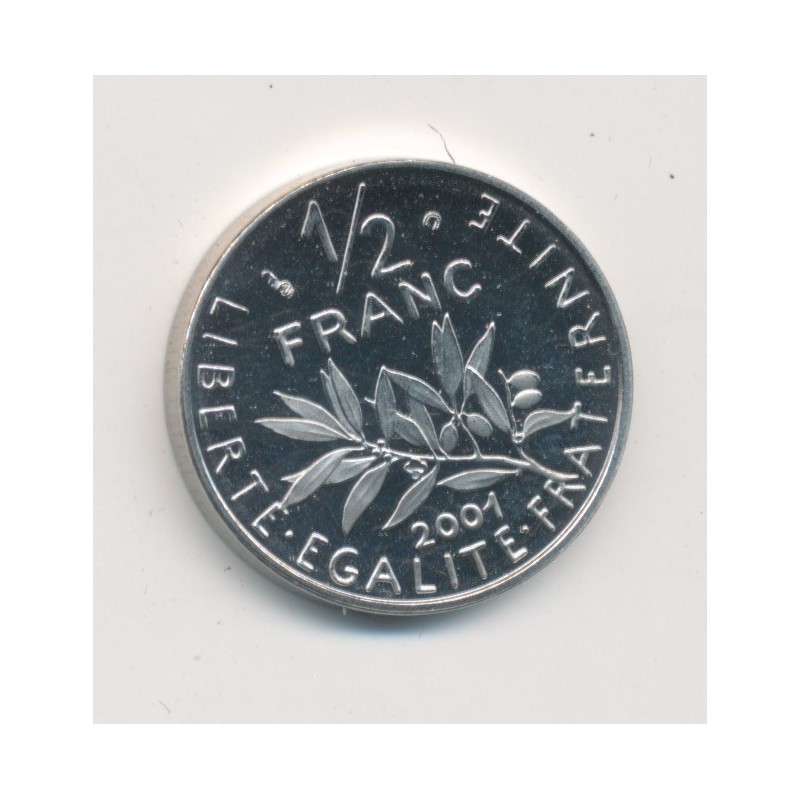 50 Centimes Semeuse - 2001 - Belle épreuve