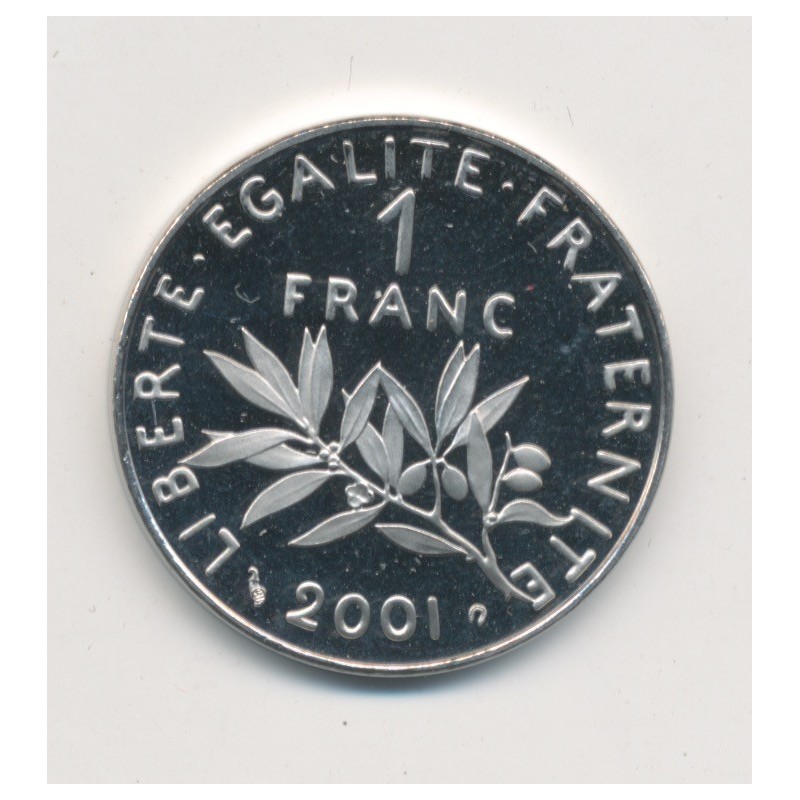 1 Franc Semeuse - 2001 - nickel - Belle épreuve