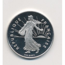 1 Franc Semeuse - 2001 - nickel - Belle épreuve 2