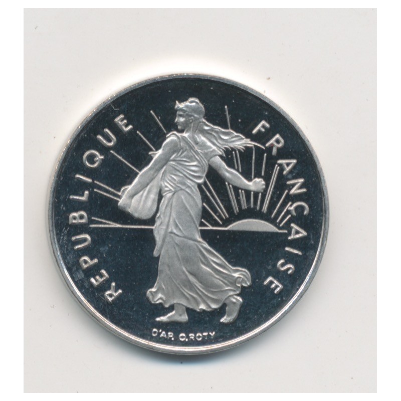 1 Franc Semeuse - 2001 - nickel - Belle épreuve