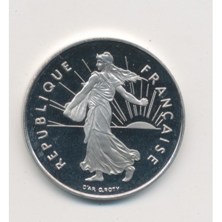 1 Franc Semeuse - 2001 - nickel - Belle épreuve