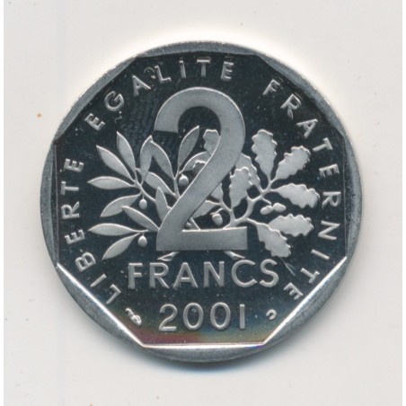 2 Francs Semeuse - 2001 Belle épreuve