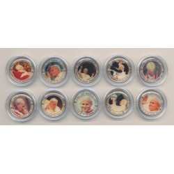 Égypte - Coffret 10 pièces - 1 Pound colorisés - Trésors des Pharaons III 2