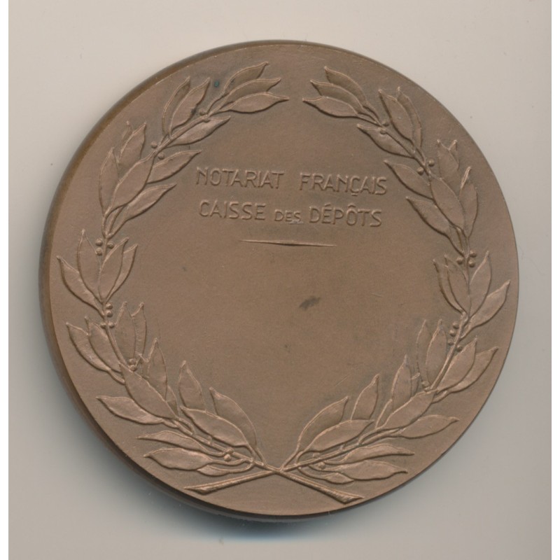 Médaille - Loisel et Gauthier - Notariat Français - bronze