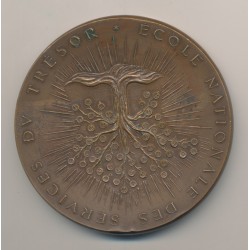 Médaille - École nationale des services du trésor - 1973 - bronze 2