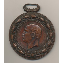 Médaille - Président Mac-Mahon - bronze - 77mm