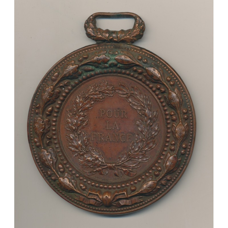 Médaille - Président Mac-Mahon - bronze - 77mm