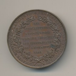 Médaille - Société Franklin et Montyon - 1833 - bronze 2