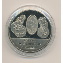 Médaille - Chypre - Membre Union Européenne - maillechort