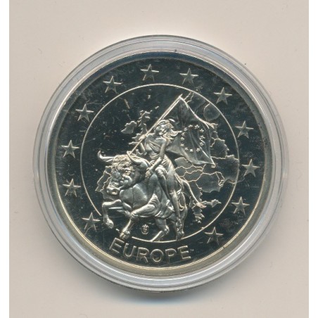 Médaille - Chypre - Membre Union Européenne - maillechort