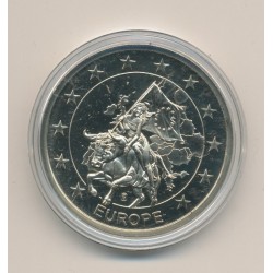 Médaille - Malte - Membre Union Européenne - maillechort 2